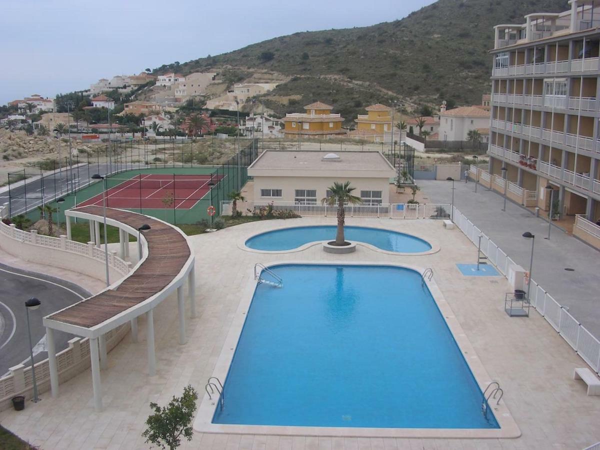 2 Dorm.A/A.Vista Mar.Wifi.Gym.Sauna.Terraza.Parking. El Campello Exterior photo
